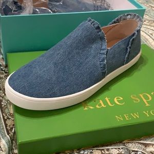 Kate Spade denim sneakers 10.5